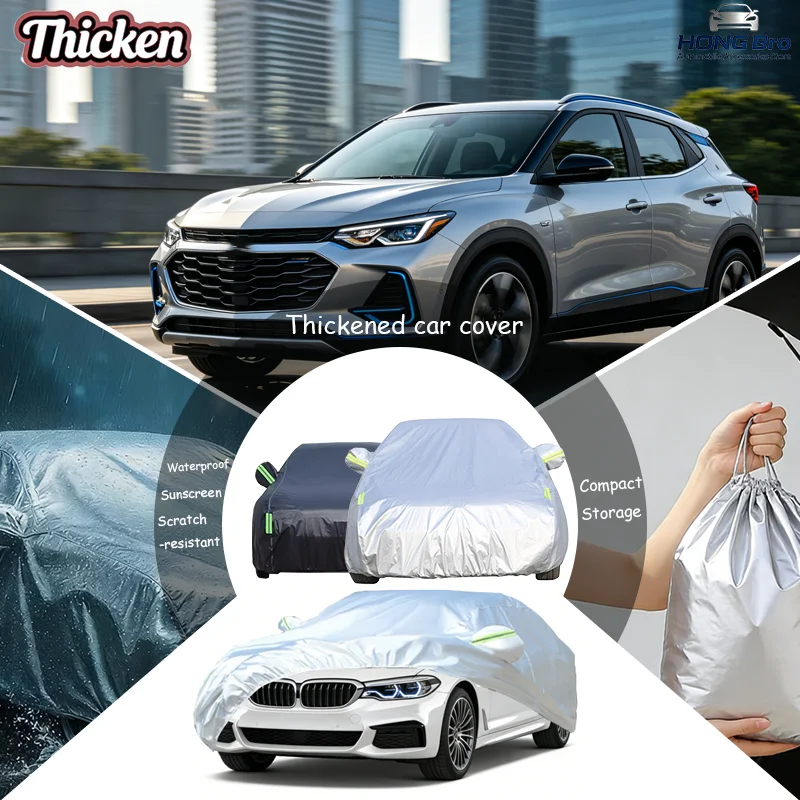

For Chevrolet Groove Nueva 2020-2026 Full Car Cover Oxford Cloth, Outdoor Sun & UV Protection, Rain/Snow/Dust