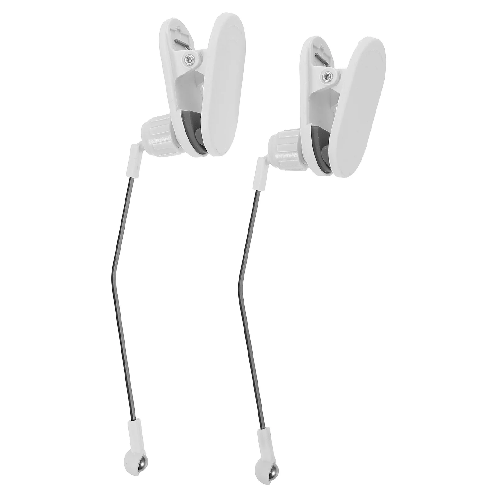 

1Pair Piano Sheet Music Clamp Effortless Page Turning Lightweight for Traveling Musicians Music Book Page Holder