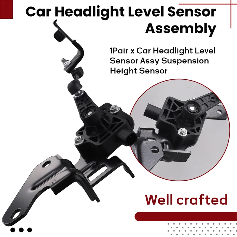 

1Pair Front Body Height Sensor Bracket EJ7Z-3C097-C EJ7Z-3C097-B For Ford Lincoln MKC 2015-2019 Headlight Level Sensor