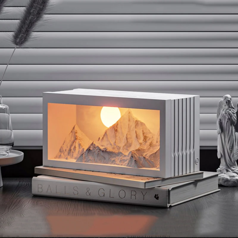 

Light luxury Bluetooth audio night light, bedside ornaments, high-end birthday housewarming gifts