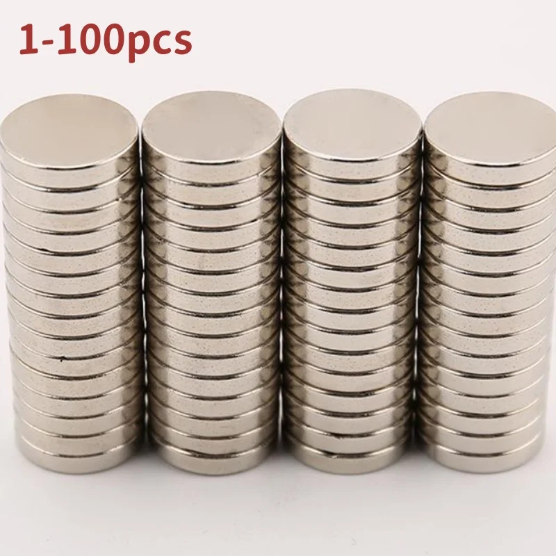 10/30/100Pcs D15x1 15x2 15x3mm Small Round Neodymium Magnet Super Strong Powerful Fridge NdFeB Magnets Disc imanes Kitchen Tools