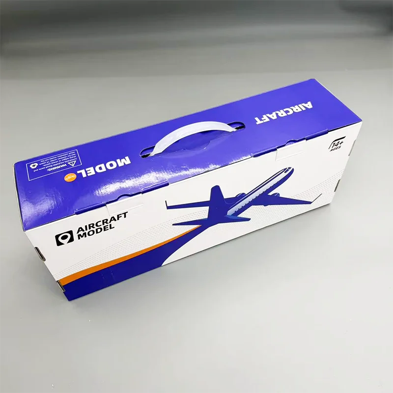 37cm China Airlines Boeing 747 Jet Airliner 1:190 Scale Simulated Aircraft Toy Model with Lights and Landing Gear view 6