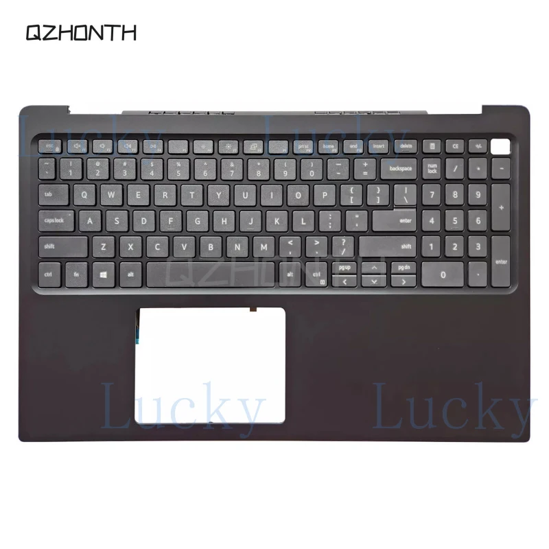 F New For Dell Vostro 5590 V5590 Palmrest W/ Backlit Keyboard (Black) 0XNR1R 15.6'
