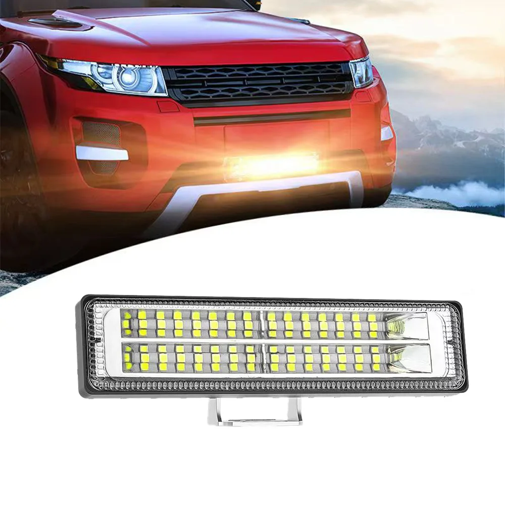 

84 Вт Автомобильный рабочий фонарь Светодиодная панель 4x4 28 Светодиодная рабочая панель Внедорожник ATV Трактор Лодка Грузовики Экскаватор 12 В 24 В светодиодный комбинированный луч