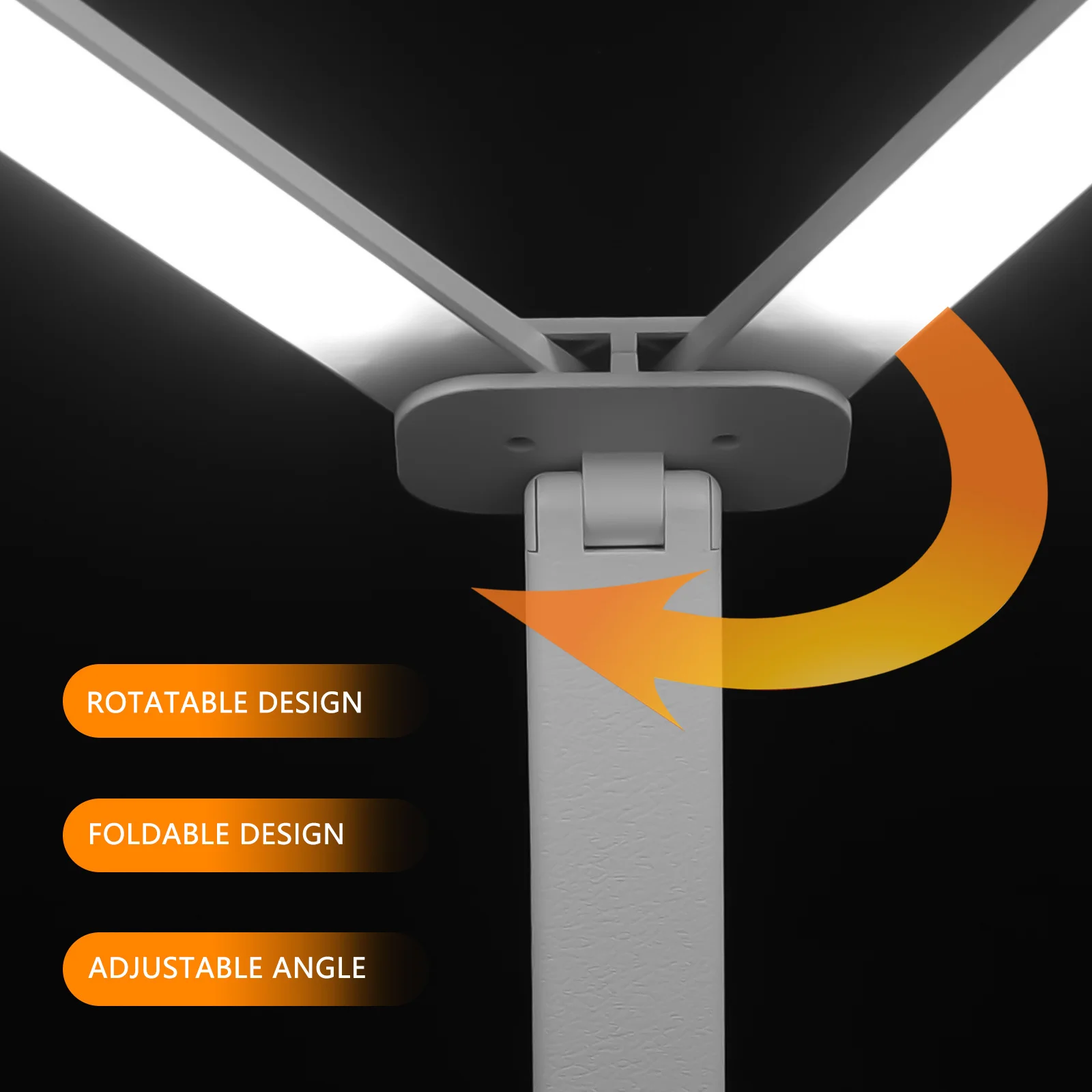 

Dimmable Table Lamp USB Powered Eye-Caring LED Desk Light Touch Control for Home Office Study Bedside Reading Lamp