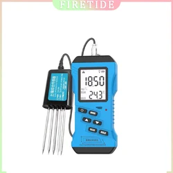 7 in 1 Rapid Soil tester Meter Nitrogen Phosphorus Potassium N P K pH Humidity Moisture Nutrient Conductivity Tester EC Meter