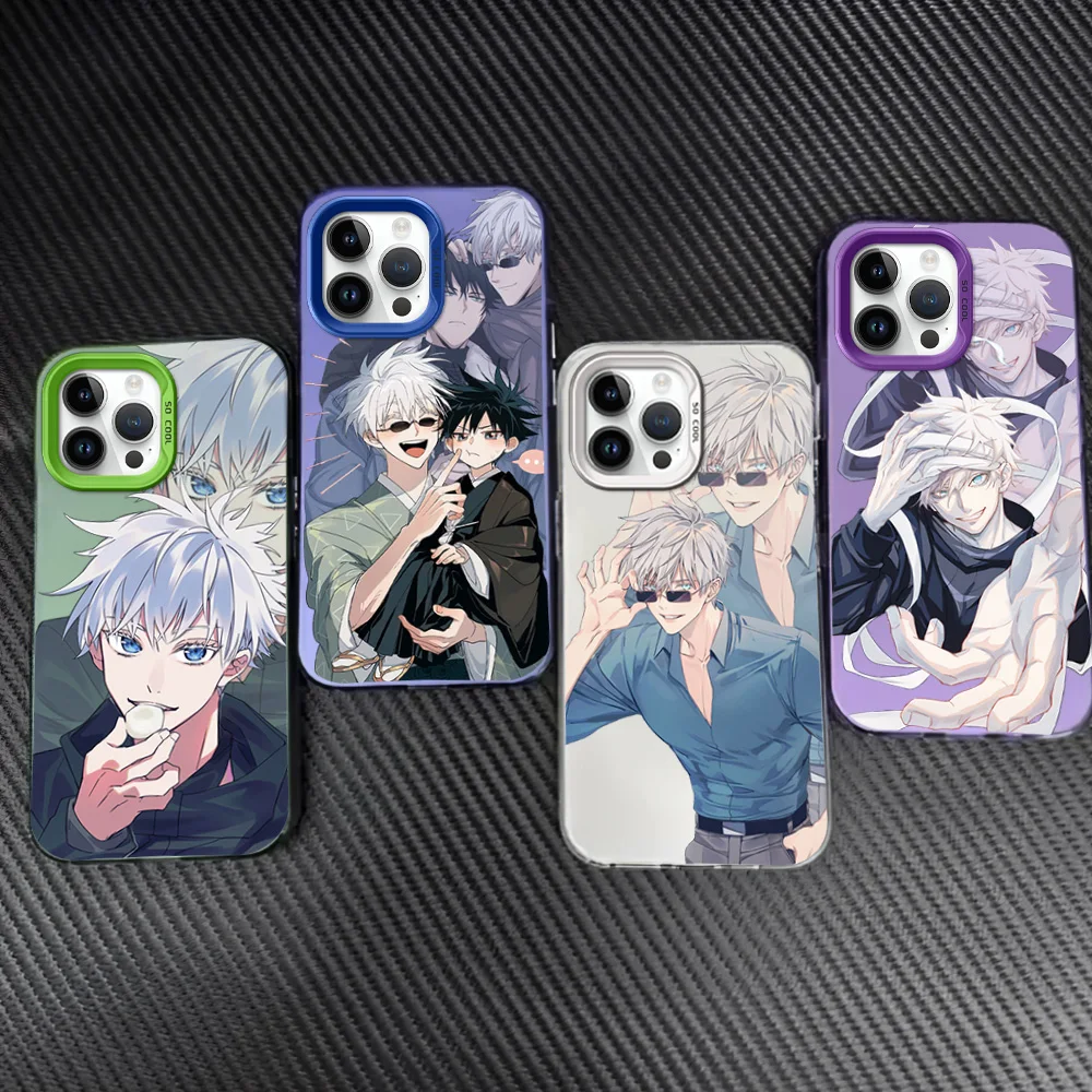 Phone Case Anime J-Jujutsu Funny K-Kaisen G-Gojo Satoru For Samsung So Cool Cover A22 A23 A32 A51 A20 4G 5G ULTRA Colored Shell