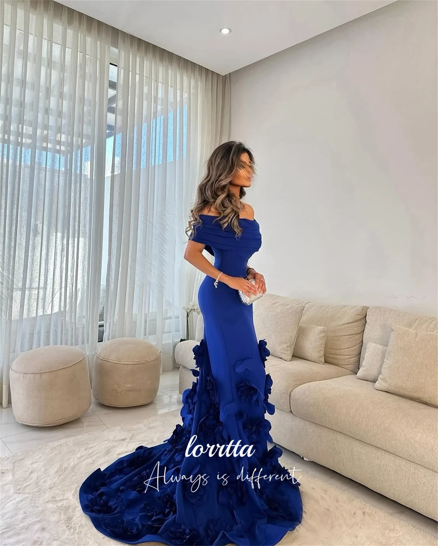 Loretta Aangepaste Sharon Happy Avondjurken Luxe Dames Avondjurk Elegante Feestjurken voor Speciale Gelegenheden Zeemeermin