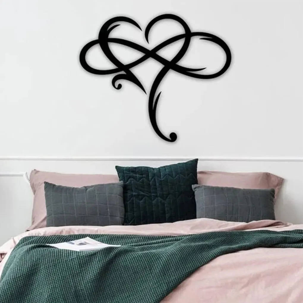 ศิลปะบนผนังโลหะหัวใจที่ไม่เหมือนใครสําหรับวันวาเลนไทน์ ซึ่งมีความทนทานและไม่ซีดจาง