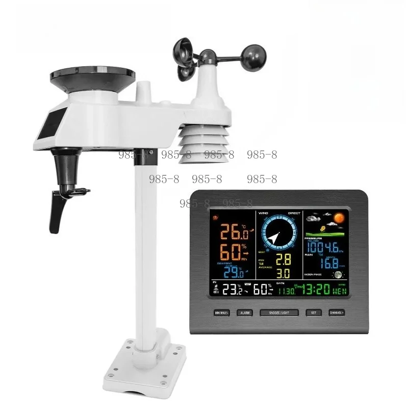Household WiFi Weather Station, Detect Temperature Humidity Wind Speed Rainfall