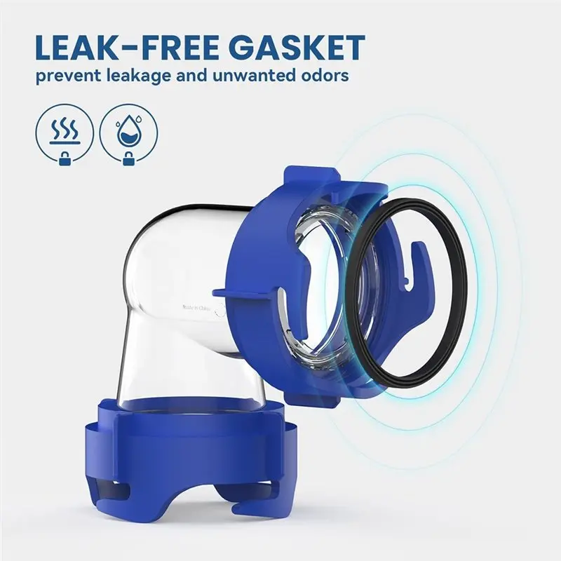 Sewer Hose 90 Degree RV Tote Tank Adapter Clear Elbow Leakproof Connection For Camping Vehicle Trailers-A61E