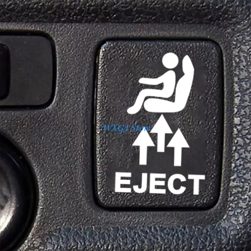 

37JE Blank Stickers Decals Smooth Touching Surfaces Seamlessly Adhesion 6 Pieces