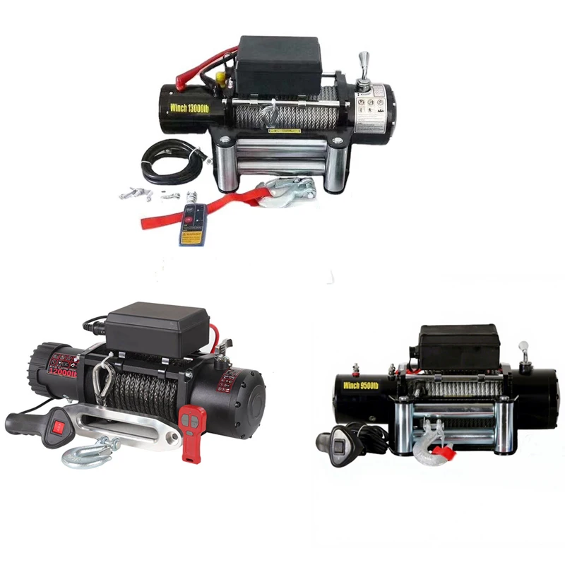 High Quality Electric Winch Waterproof Dustproof Full Protection Yacht Boat Anchoring Mooring Electric Winch 1 Ton - 8 Ton