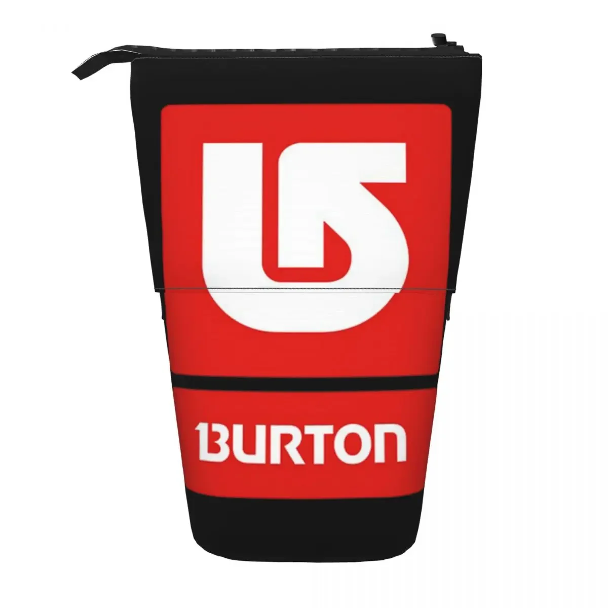 Burton Snowboard Sportive Reversible Pencil Case Pencil Pouch Storage  Big Capacity Pen Box Pencil Bag for Kids School