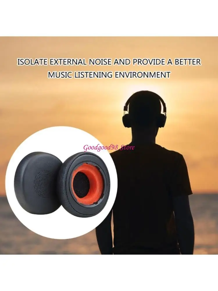 

Replacement Earpads Ear Pad for Evolve2 50 55 Headphones Cushions Cover W8EC