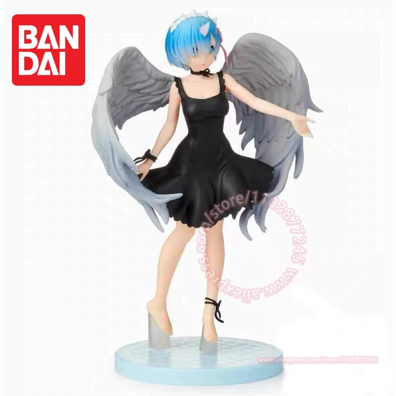 Re:Life in A Different World From Zero Rem Fallen Angel Form Tabletop Decoration Figure Ornament Peripheral Model Birthday Gifts