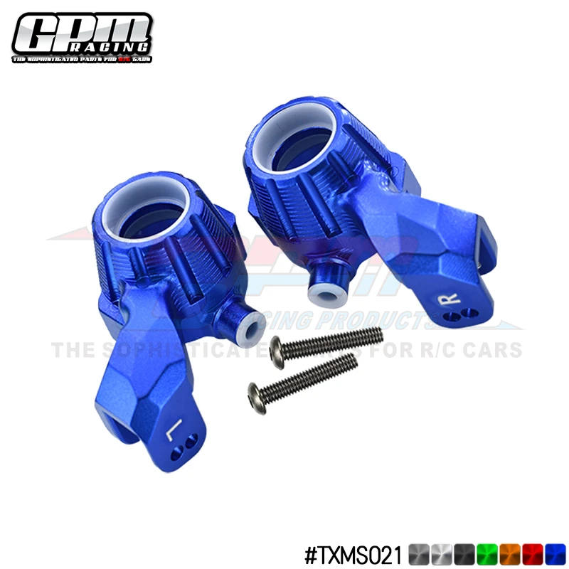 

GPM Aluminum Front Knuckle Arms For TRAXXAS 1/10 Maxx 1/8 6S Maxx Slash