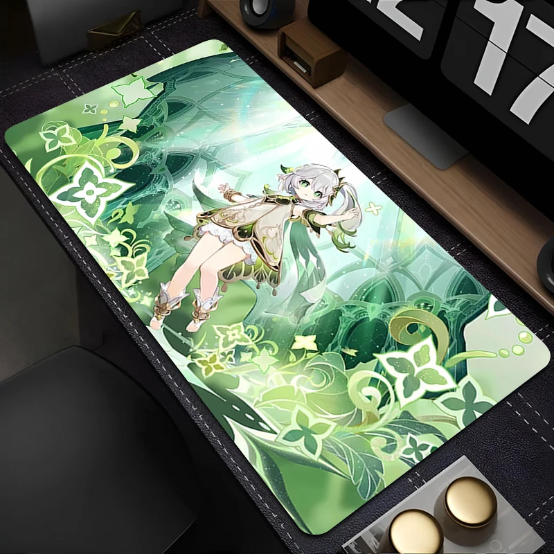 

Anime Mousepad Laptop Office Cabinet Keyboard Pad Desk Mat Large Mouse Pad Non-slip Rubber G-genshin Impact Nahida Extended Pad