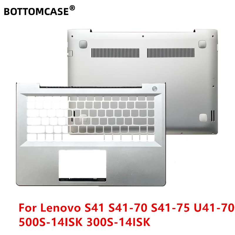 Funda de plata para Lenovo S41 S41-70 S41-75 500S-14ISK 300S-14ISK, cubierta inferior para reposamanos