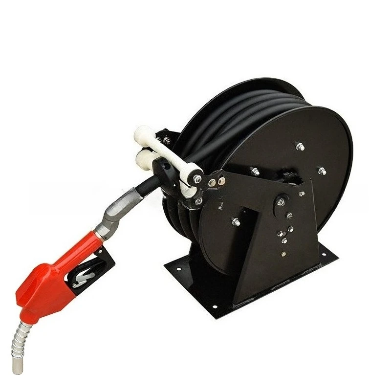 بكرة خرطوم قابلة للسحب تلقائية قياسية صناعية 2025 مع جهاز غطاء بكرة تحديد موضع البكرة الأوتوماتيكية بطول 1 بوصة 15 مترًا