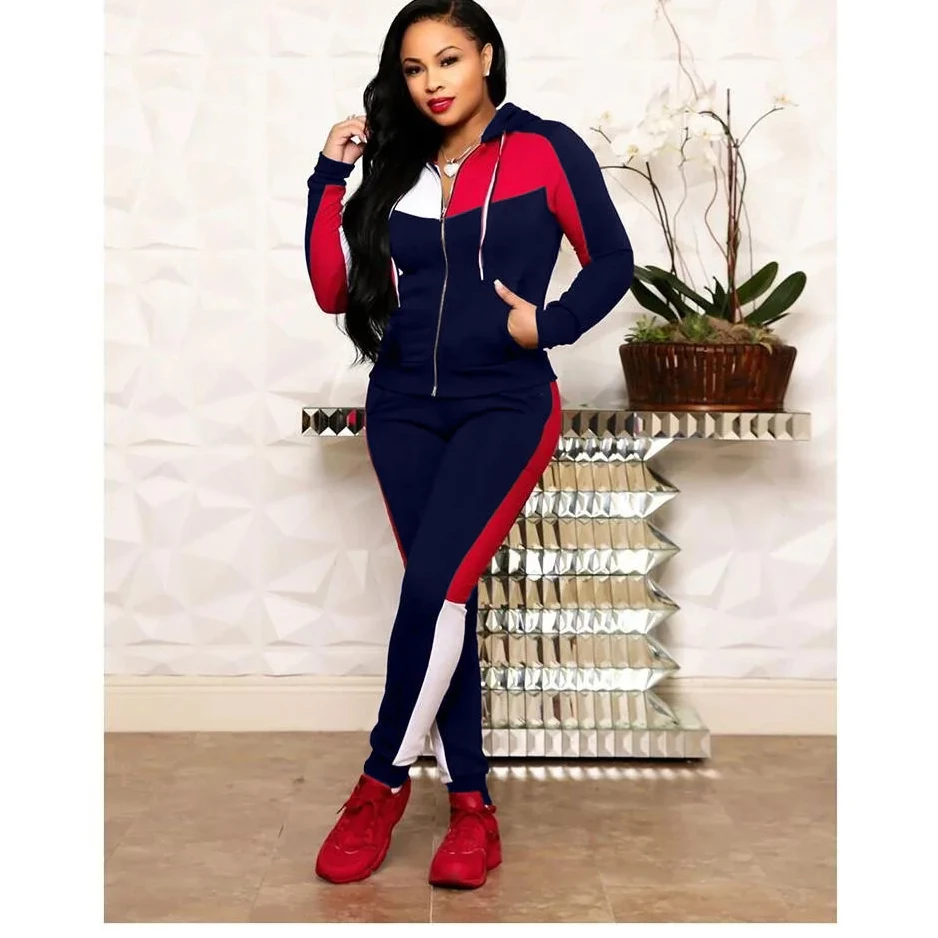 Women Pants Set Pocket Decor Long Sleeve Two Piece Set Elegant Work Joggers Bandage Sexy Club Bodycon Matching Sets Jogging