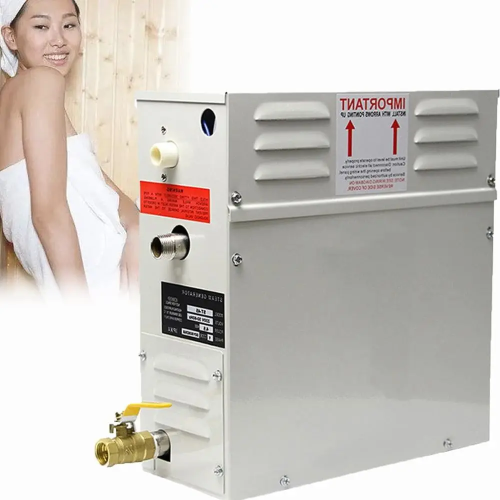 

Цифровой парогенератор для сауны, нагреватель из нержавеющей стали, 9кВт-3кВт, 220В, для домашней сауны