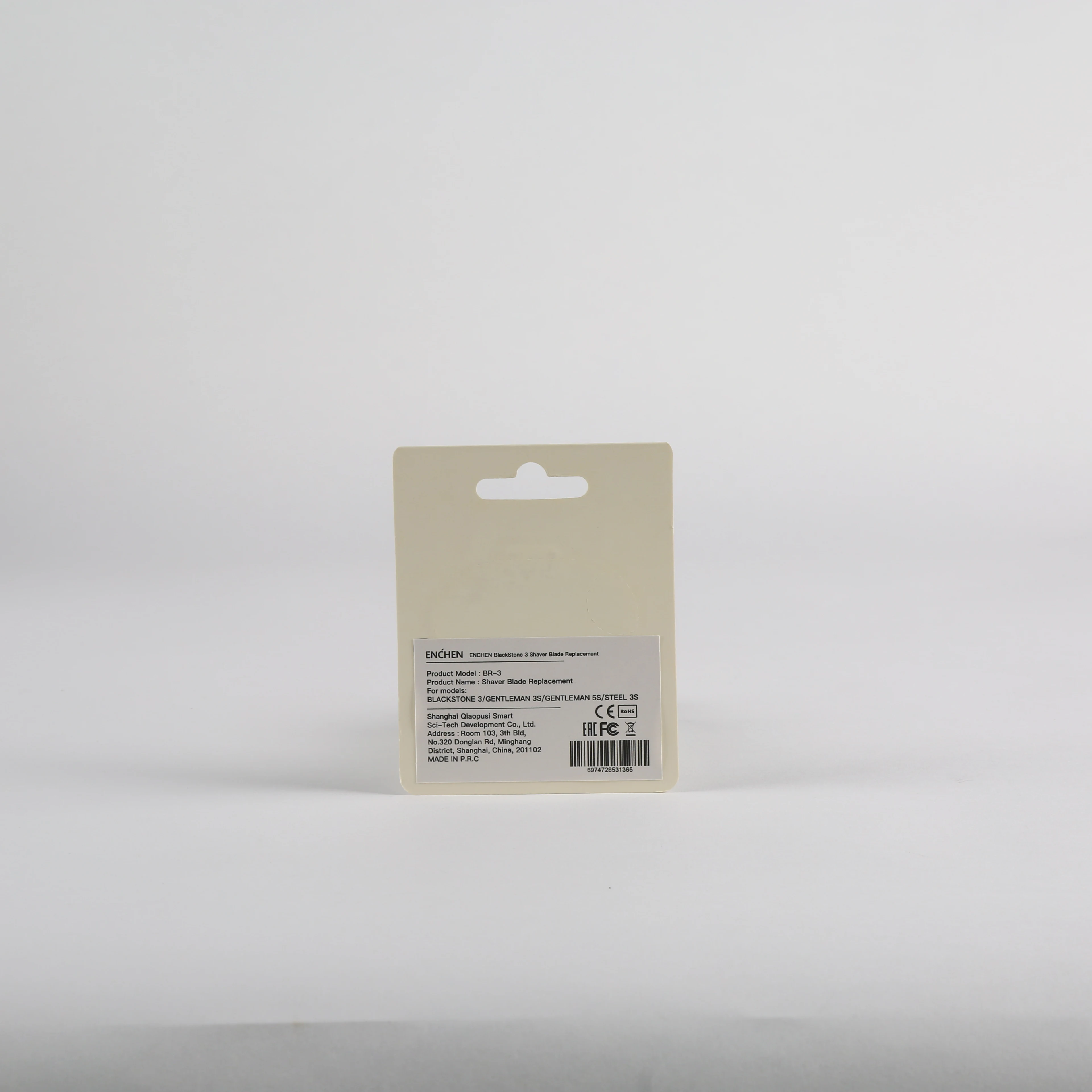 ENCHEN BR-3 BlackStone 3 Оригинальная 3D плавающая Водонепроницаемая Сменная головка лезвия бритвы для чистки мужчин