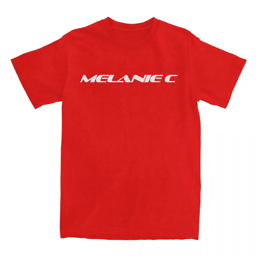Melanie C Logo Druck T-shirt Streetwear Unisex Baumwolle Kurzarm Lose Weibliche T-shirts Grafik Kleidung Frauen Männer Tees Top