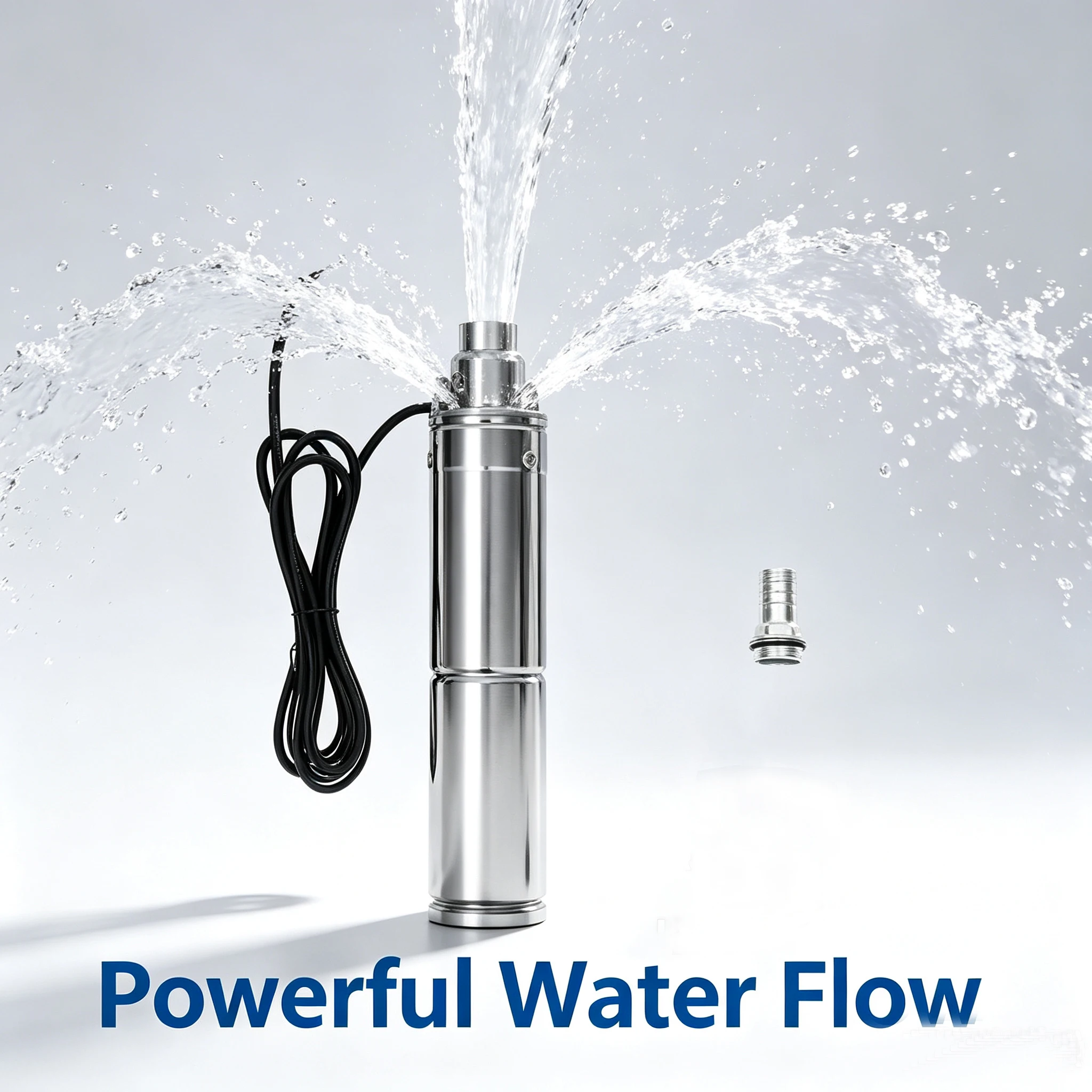 HXCONTROLLER Solar Screw Pump and submersible deep well pumps are Used for Farmland Irrigation and Gardens.