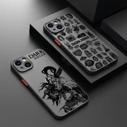 Hot Blood Game Dark Souls Case For Samsung A73 A72 A71 A53 A52 A51 A42 A33 A32 A31 A30 A23 A22 A14 A13 A12 4G 5G Matte Clear