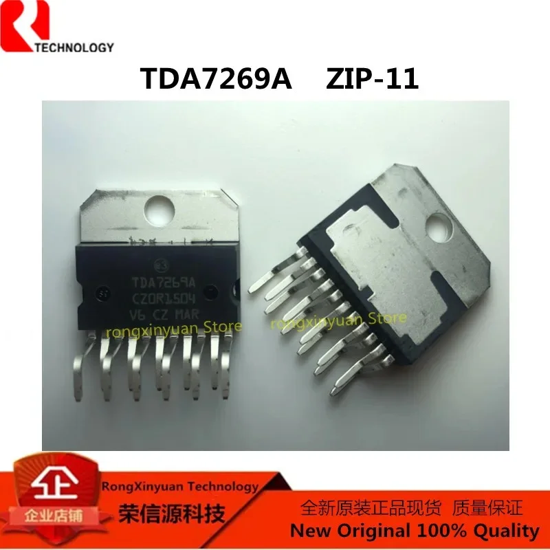 2pcs/lot TDA7269A ZIP-11 TDA7269 14W+14W STEREO AMPLIFIER WITH MUTE & ST-BY 100% new imported original 100% quality