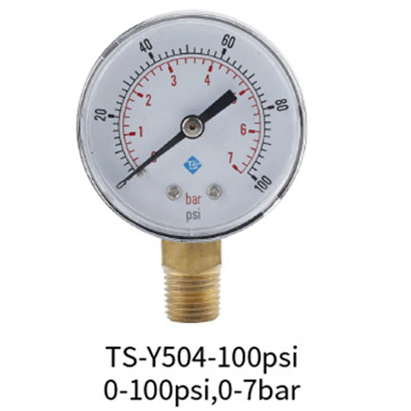 Imagem -05 - Medidor de Pressão Radial Digital Ts-y504 Óleo de Água 0100psi 0-15psi 0-160psi 0300psi 0-30psi 060psi Polegada