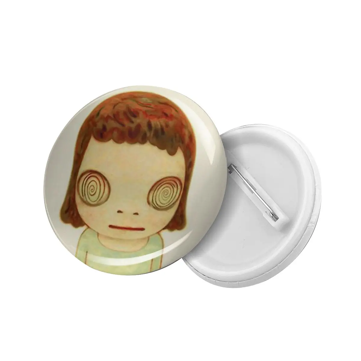 Yoshitomo Nara Art Design Pins Creative Brooch Jewelry Decor Metal Pin Badge Girl Child Broche Button Clothes Gift