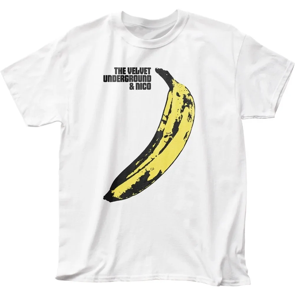 Velvet Underground Banana Mens T Shirt Music Classic Concert Band Tee New White