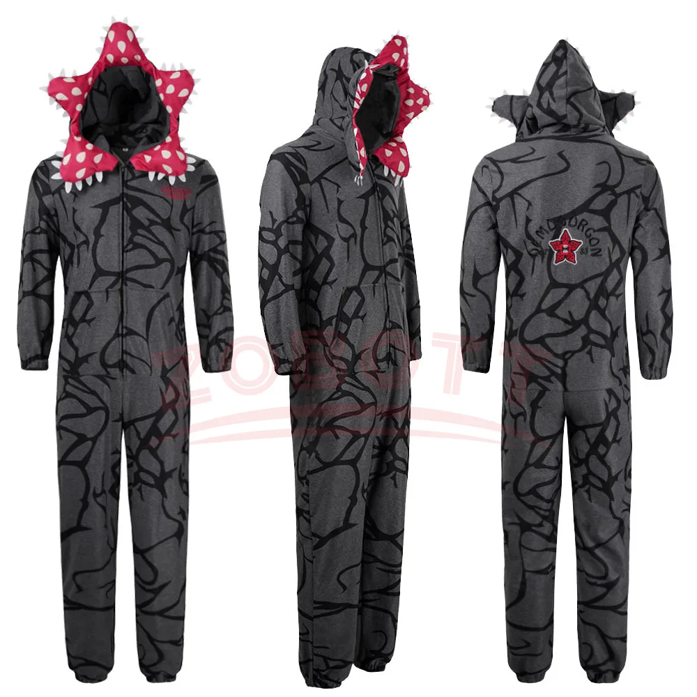 Flauschiger Overall, Cosplay-Kostüm mit floraler Kopfbedeckung, weiches, warmes Material, trendiges TV-Peripherie-Geschenk für Fans, Erwachsene, einzigartige Party