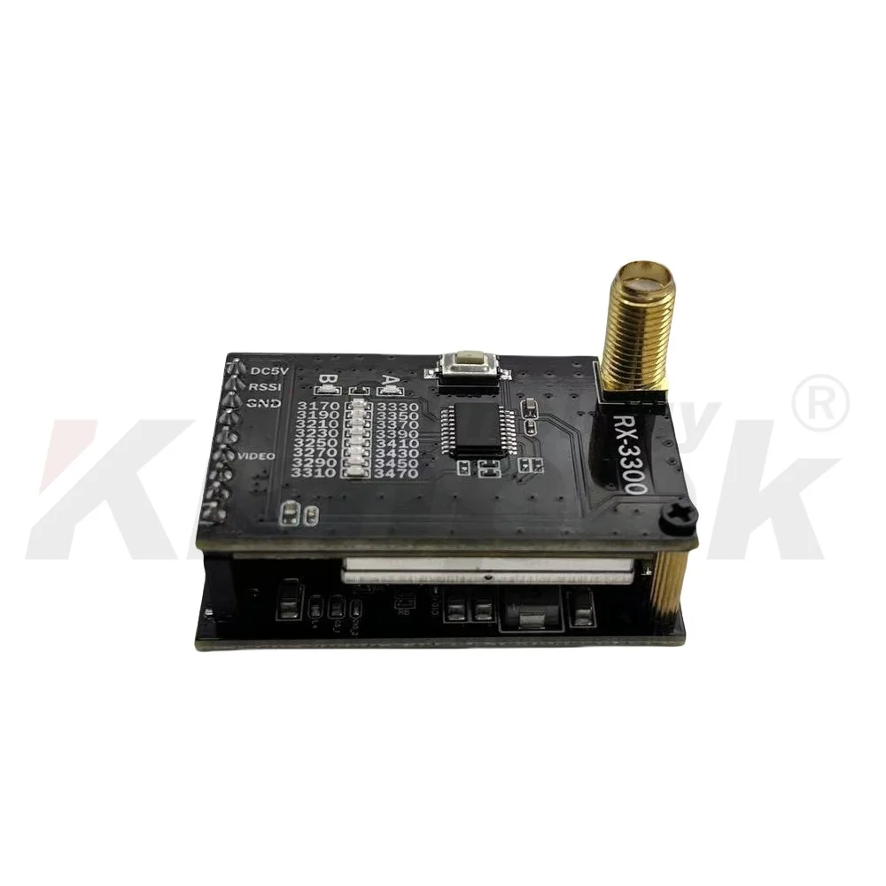 3.3G Drone Video Transmission Receiver 16CH Reception  Video Transmission Stable Escort Essential Professional Flight Monitoring