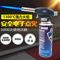 Welding Gas Burner Flame Gas Torch Flame Gun Blowtorch Cooking Soldering Butane AutoIgnition gas-Burner Lighter Heating