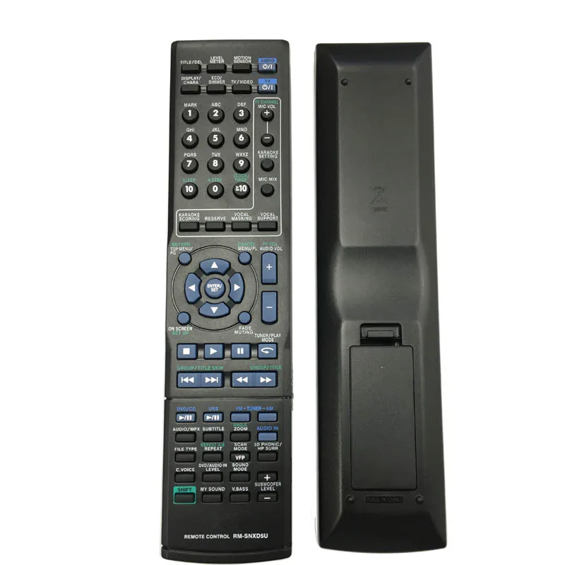 جهاز التحكم عن بعد الأصلي RM-SNXD5U مناسب لنظام الصوت JVC SNXG7U UX-G950 UXG500VR جهاز التحكم عن بعد