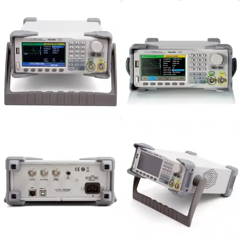 

120MHz Dual Channel Function Generator SDG2122X, 1.2GSa/s Sample Rate 0.1mV Arbitrary Waveform Generator