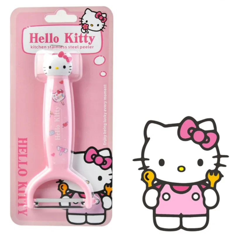 2025 Sanrio Cartoon Kuromi Pelapatate Kawaii Cucina domestica Essenziale Hello Kitty Melody Cinnamoroll Pelapatate