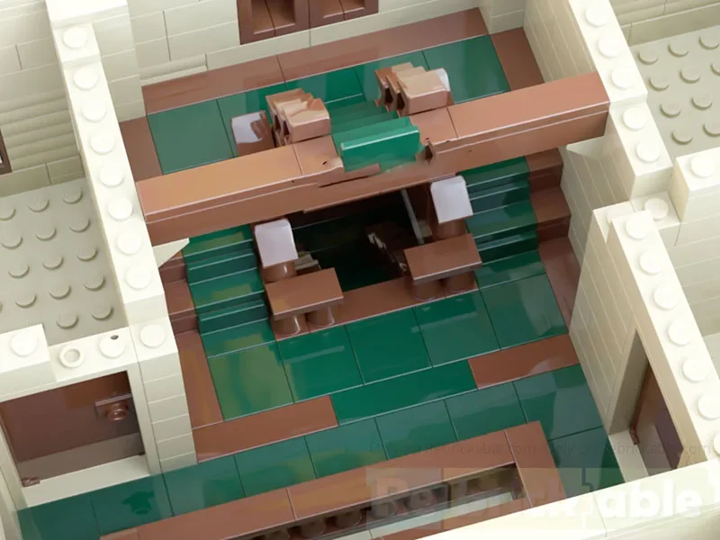 Moc строительные блоки, модель замка Бинкай, технология, модульные строительные блоки, подарок, детские игрушки, набор «сделай сам», сборка