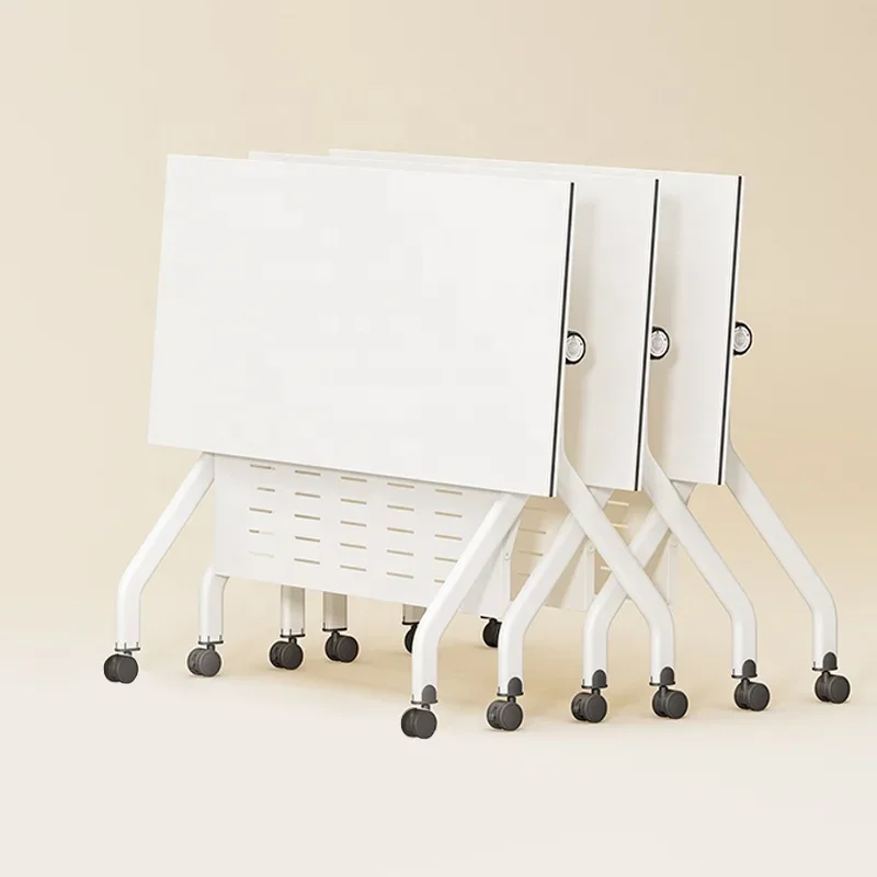 KENO 4.5 Feet Office Mobile Modular Mdf Training Nesting Table by Designer Furniture