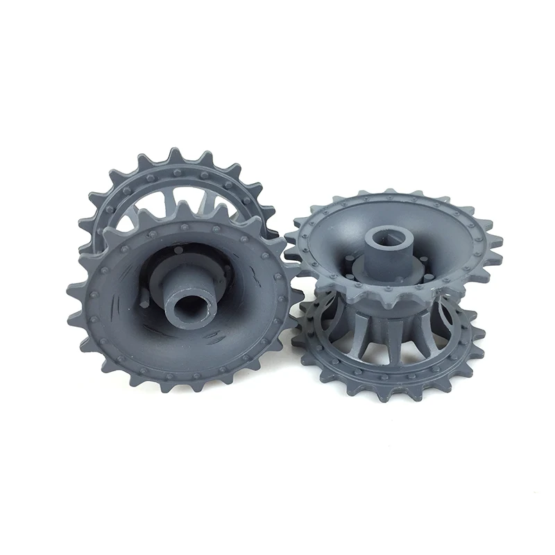 

Heng Long One Pair Of Plastic Sprockets Spare Part For 1/16 RC German Tiger I 3818 Panther 3819 RC Tank DIY RC Toys Model