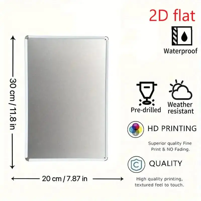 2D Flat, Iron F, 1pc 12x8 Inch Iron F, 2D Flat Vintage Humorous Lron Sign Revenge Is Mine, But Accidents Happen - Wall Hanging D