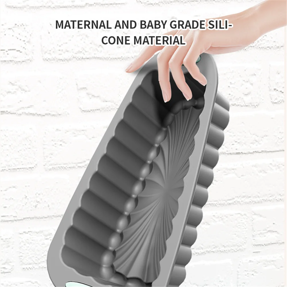 Sartenes de silicona para hornear pan, sartenes de pan para pan casero, moldes de silicona antiadherentes para pan de carne, tostadas