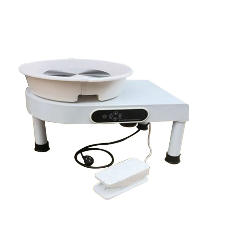 Children's Pottery Drawing Machine with LCD Touch Screen Infinitely Variable Speed Educational Embryo Pulling School Pottery Equ