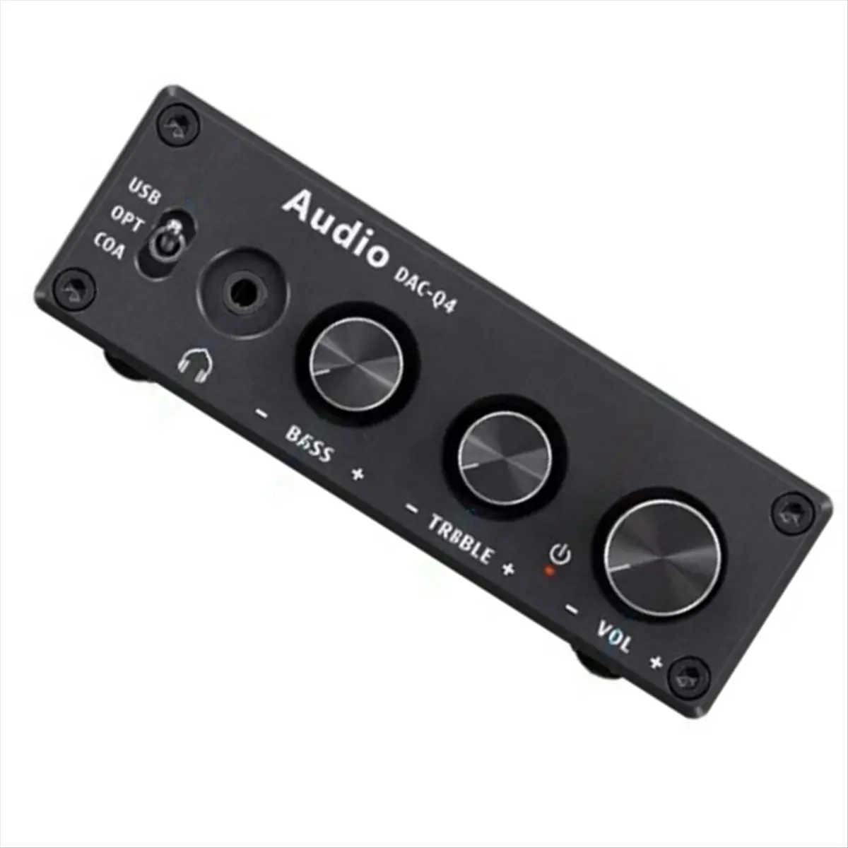 M85K  Mini Stereo USB Gaming & Headphone Amplifier Audio Converter Adapter for Desktop Powered/Active Speakers