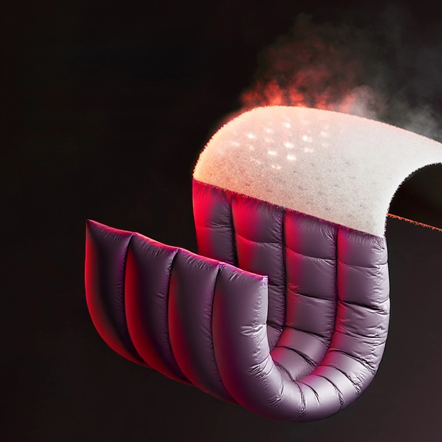 أساسي الشتاء الجديد للرجال: سترة Sorong Dandelion خفيفة الوزن - حشوة 90%، قابلة للتعبئة والتغليف والوقوف - ياقة علوية للجنسين