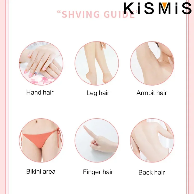 مجموعة ماكينة حلاقة للحواجب مكونة من 3 قطع بتصميم قابل للطي لسهولة الاستمالة وتشكيل دقيق وصديقة للسفر للاستخدام اليومي #3