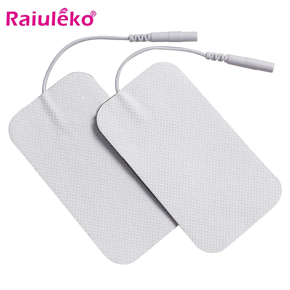 10/20PCS Tens Massage Electrodos Electrode Pads Tens Electrodes EMS Muscle Stimulator Pads Digital Therapy Machine Massage Patch